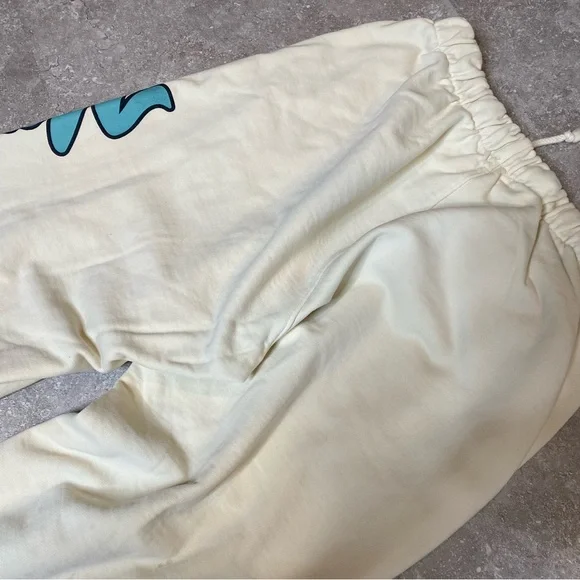Madhappy Off White Turquoise Campus Crewneck Sweatpant set size medium & large - Picture 13 of 15